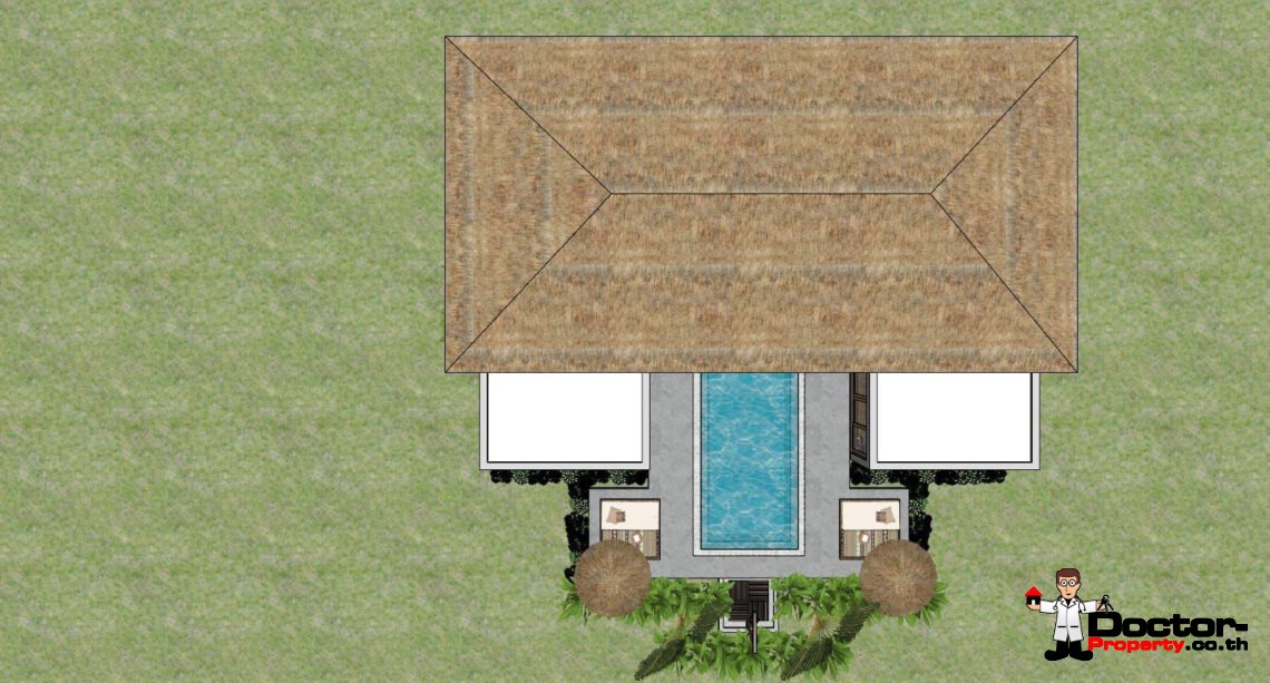3 Bedroom Pool Villa Bali Style in Plai Laem, Koh Samui – For Sale